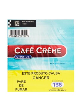 Cigarrilha Café Crème Blue Grande