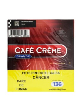 Cigarrilha Café Crème Grande Arôme