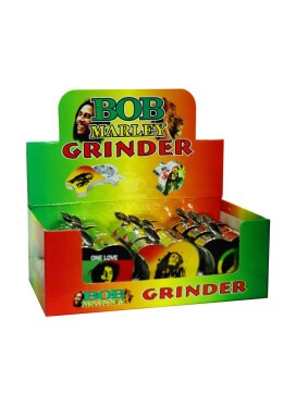 Caixa de Dichavador de Metal Formato Maçã