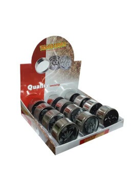 Caixa de Dichavador de Metal Tobacco Grinder