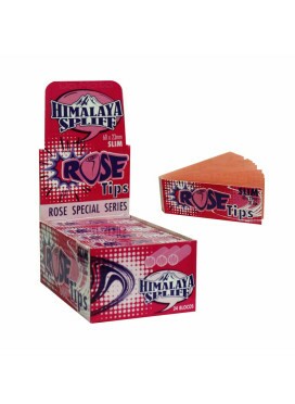 Caixa de Piteira Himalaya Spliff Rose Slim