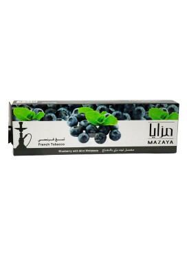 Caixa de Essência Mazaya Blueberry with Mint Molasses 