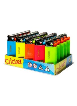 Display de Isqueiro Pequeno Cricket Neon