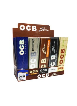 Caixa De Seda Ocb Mix King Size - 50 Unidades