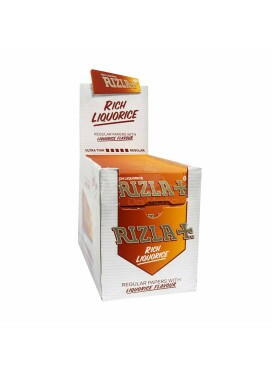 Caixa de Seda Rizla Liquorice Regular