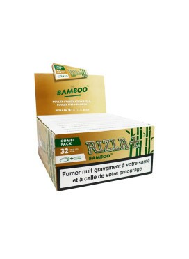 Caixa de Seda Rizla Bamboo c/ Piteira