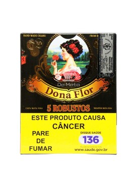 Caixa de Dona Flor 5 Robusto Mata Fina