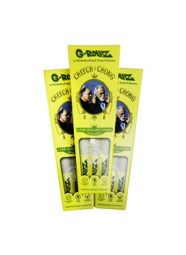 Cone G-Rollz King Size Unbleached Bamboo C/ 3