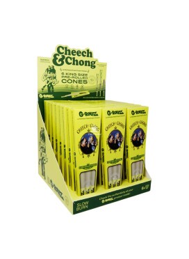 Caixa de Cone G-Rollz King Size Unbleached Bamboo