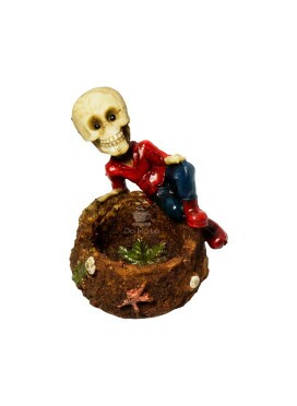 Cinzeiro de Resina Esqueleto