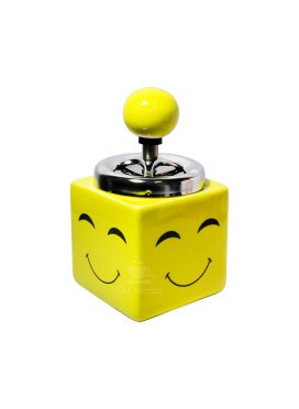 Cinzeiro de Cerâmica Emoji Smile
