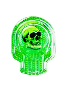 Cinzeiro de Vidro Skull Collection