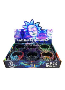 Caixa de Cinzeiro de Vidro Multiverso Rick and Morty