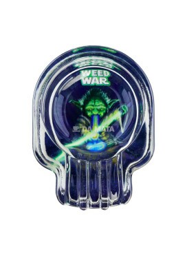 Cinzeiro de Vidro Weed War 