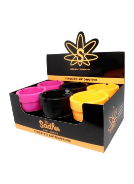 Caixa de Cinzeiro Automotivo Sadhu Colorido