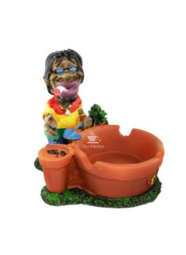 Cinzeiro de Resina Reggae