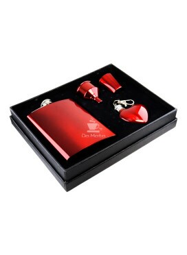 Kit de Cantil Metal Vermelho C/ Acessórios