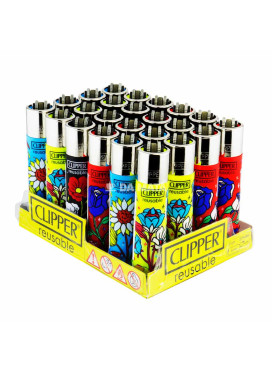 Caixa de Isqueiro Clipper Fall Flowers