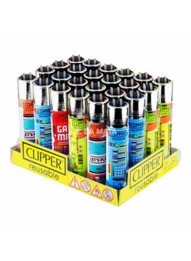 Caixa de Isqueiro Clipper Gamer4life 4