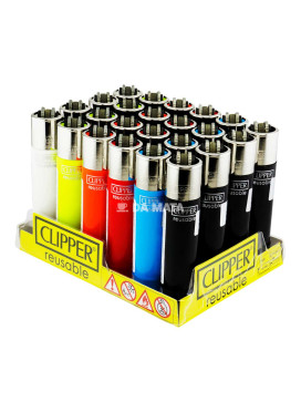 Caixa de Isqueiro Clipper Solid Branded
