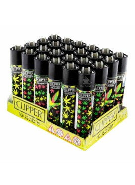 Caixa de Isqueiro Clipper Jamaica Pattern