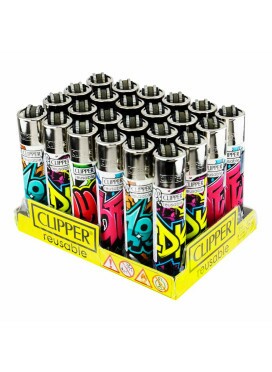 Caixa de Isqueiro Clipper Cool Graf