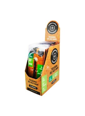 Caixa de Tesoura Cremaria Ponta Fina