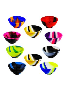 Pacote de Cuia de Silicone Colorido 