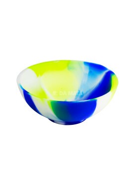 Mini Cuia de Silicone Tie Dye