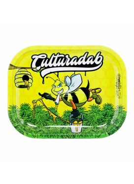 Bandeja de Metal Pequena Cultura Dab 