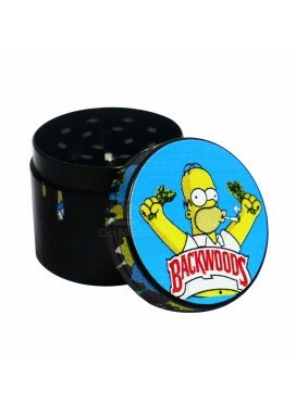 Dichavador de Metal 4 Partes Backwoods Homer