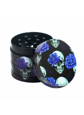 Dichavador de Metal 4 Partes Blue Roses