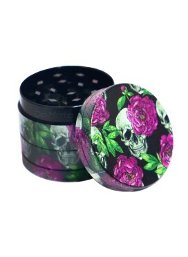 Dichavador de Metal 4 Partes Roses