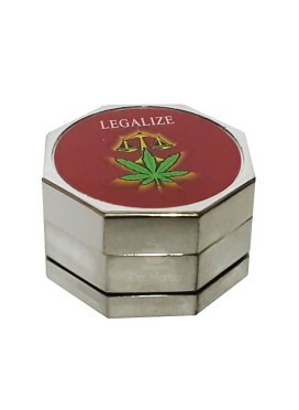 Dichavador de Metal Octagonal Legalize