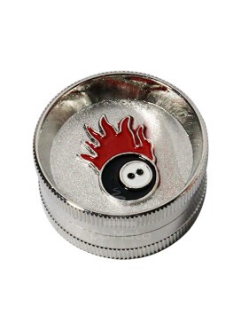 Dichavador de Metal 2 Partes Bola 8