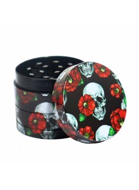Dichavador de Metal 4 Partes Red Roses