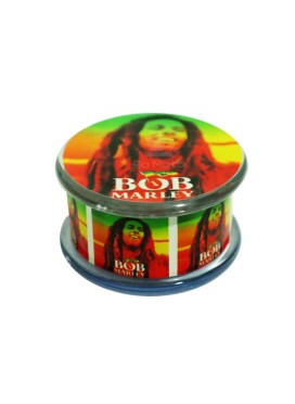Dichavador de Plástico 3 Partes Bob Marley