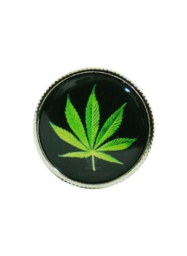 Dichavador de Plástico 2 Partes Cannabis