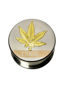 Dichavador de Metal Pequeno 3 Partes D&K Gold