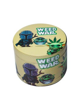 Dichavador de Metal Weed Star Strong