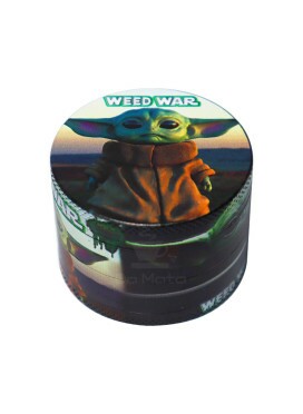 Dichavador de Metal Weed Star Looking