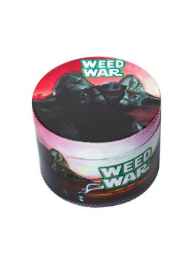 Dichavador de Metal Weed Star 