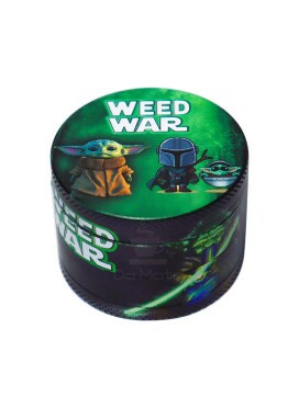 Dichavador de Metal Weed Star Bong