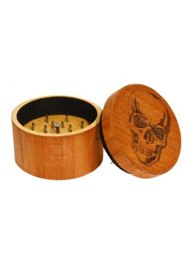 Dichavador Wood Burning Grande Caveira