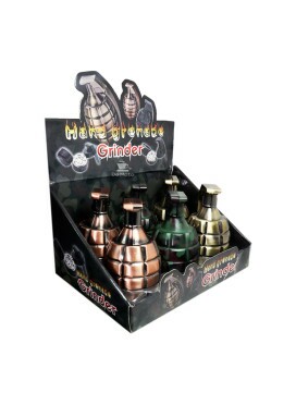 Caixa de Dichavador de Metal Granada 