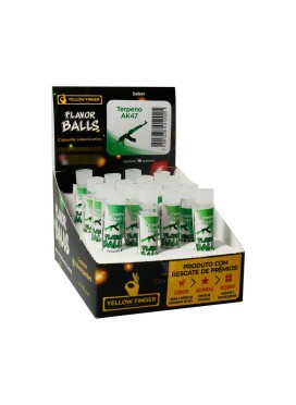 Caixa de Cápsula Saborizante Yellow Finger AK47 16un.