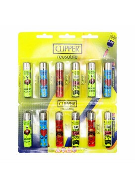 Cartela de Isqueiro Clipper Insert Coin