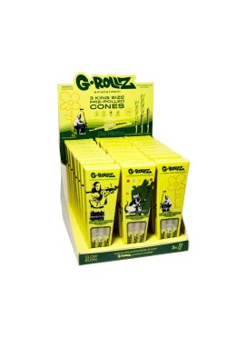 Caixa de Cone G-Rollz KS Unbleached Bamboo