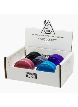 Caixa de Dichavador Squadafum Circle 2 partes