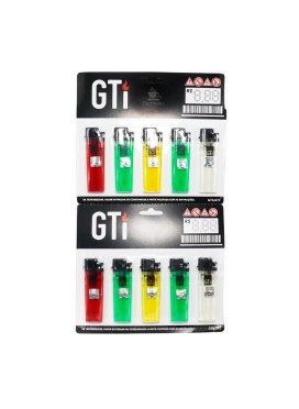 Cartela de Isqueiro GTI Translúcido